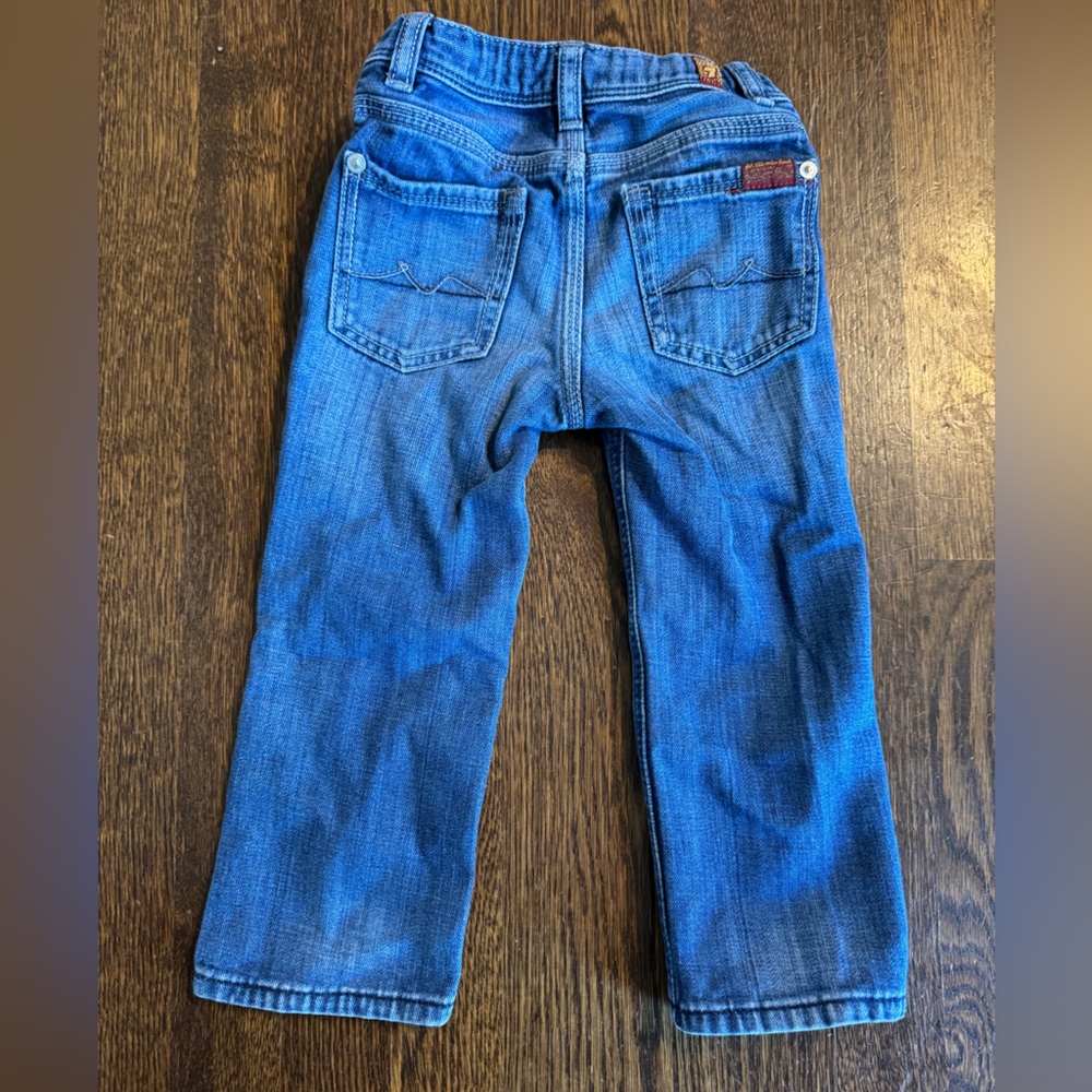 7 Seven for all Mankind Toddler Jeans 2T - Picture 2 of 5